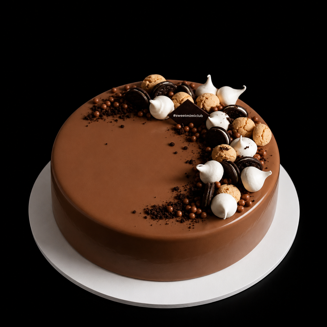 Mousse Ciocolată cu Lapte și Cremă de Biscuiți